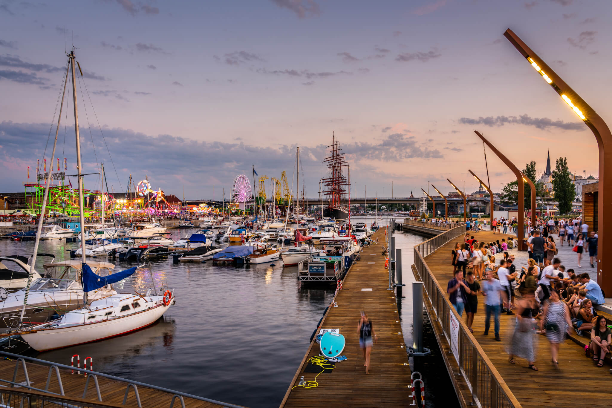 Szczecin to otwarte, dobre do życia miasto nad wodą.