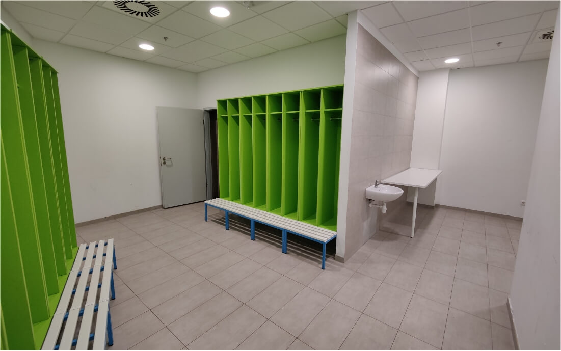 3 – Poznaj Arenę – Hala główna – szatnie