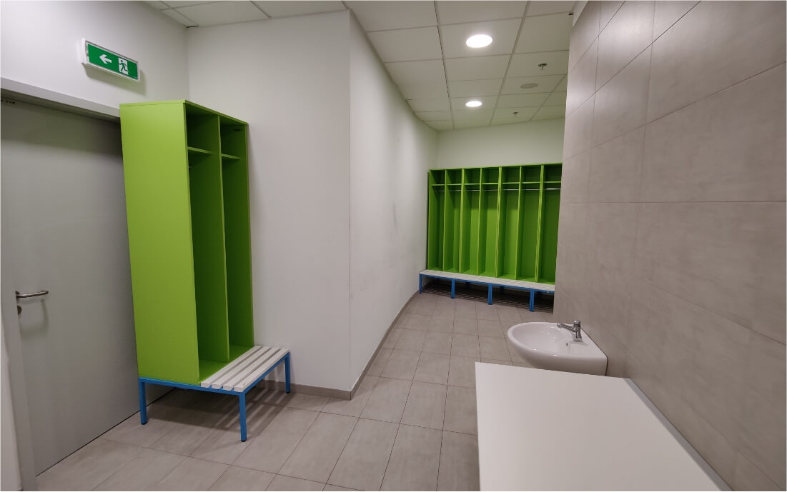 2 – Poznaj Arenę – Hala główna – szatnie