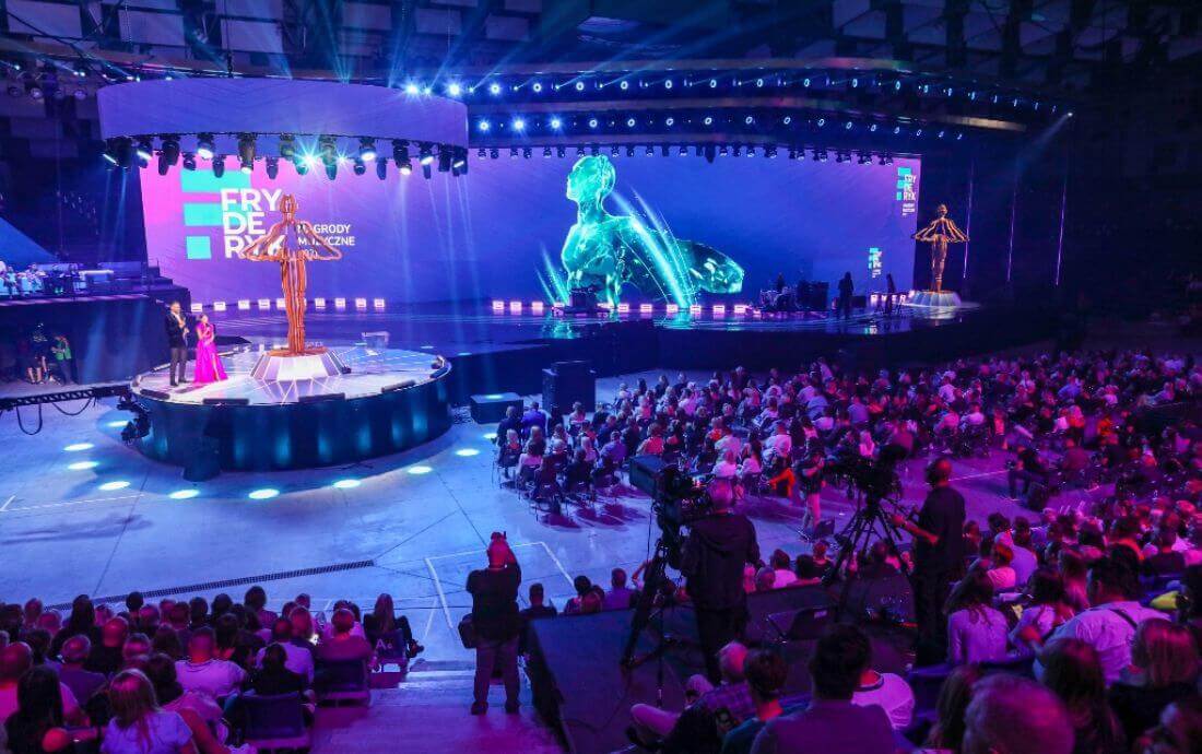 Hala główna – układ koncertowy 1